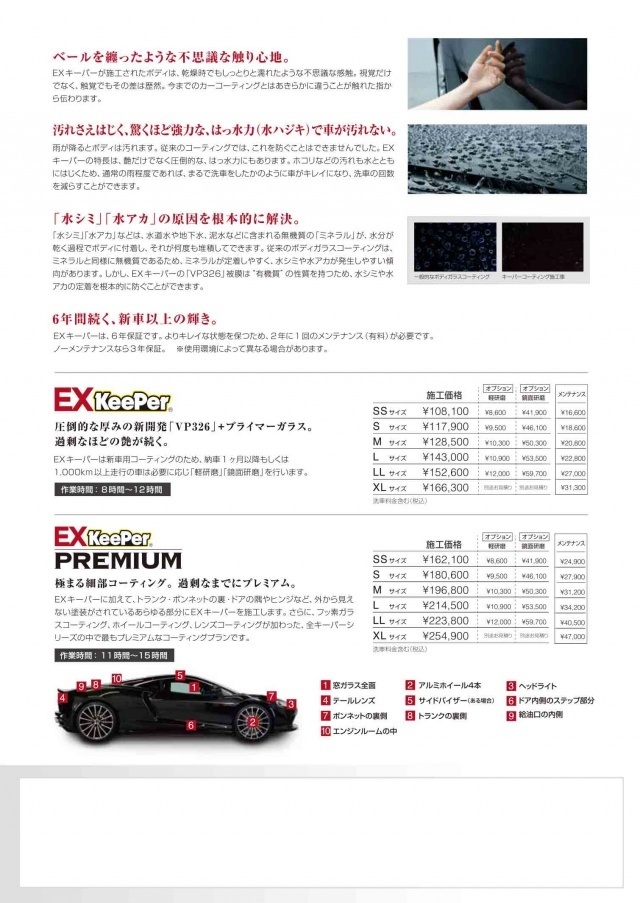 Dr Driveセルフ多度津 キレイを 長く のカーコーティング Keeper