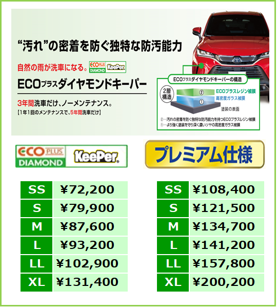 ECOプラスダイヤモンドキーパーECOプラスレジン5セット