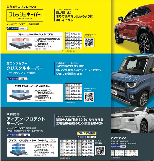 クリスタルキーパーセット‼️ 逢妻SS | 「キレイを、長く!」のカーコーティング 